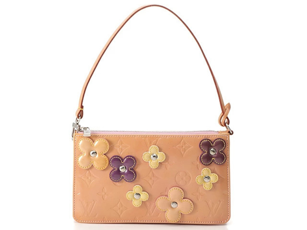 LOUIS VUITTON Flower Lexington Vernis Pink